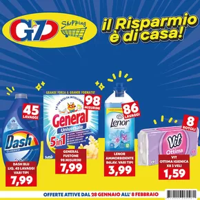 Offerte di Cura casa e corpo a Casteldaccia | Il risparmio e di casa! in GeD SHOPPING | 28/1/2025 - 8/2/2025