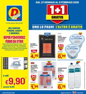 Offerte di Discount a Gozzano | 1+1 gratis  in Dpiu | 28/1/2025 - 9/2/2025