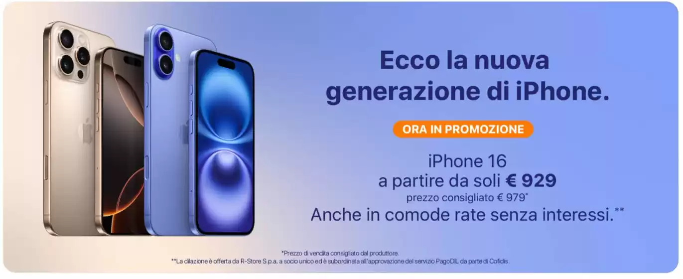 Volantino Juice – Apple Premium Partner a Mantova | Ecco la nuova generazione di Iphone. | 28/1/2025 - 15/9/2025