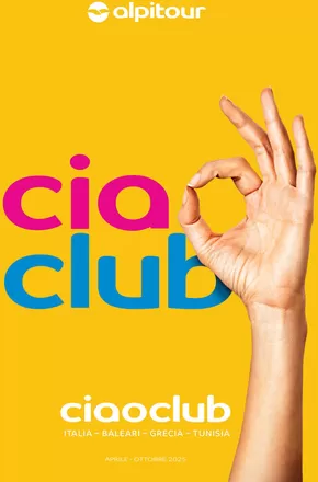 Volantino Alpitour a Cavriago | Cia club | 29/1/2025 - 31/10/2025