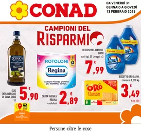 Volantino Conad a Sulmona | CAMPIONI DEL RISPARMIO | 31/1/2025 - 13/2/2025