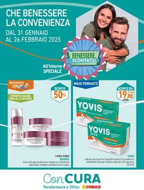 Offerte di Salute e Benessere a Paderno Dugnano | Con Cura Parafarmacia Conad: Che benessere la convenienza in Parafarmacia Conad | 31/1/2025 - 26/2/2025