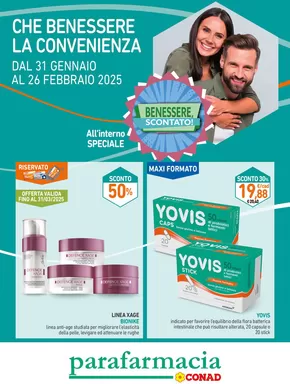 Offerte di Salute e Benessere a Paderno Dugnano | Che benessere la convenienza in Parafarmacia Conad | 31/1/2025 - 26/2/2025