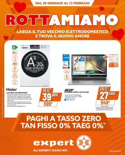 Volantino Expert a Castellammare di Stabia | Rottamazione a tasso zero! | 30/1/2025 - 12/2/2025