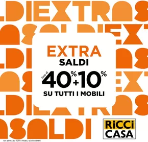 Offerte di Arredamento a Bareggio | Extra Saldi in Ricci casa | 3/2/2025 - 23/2/2025