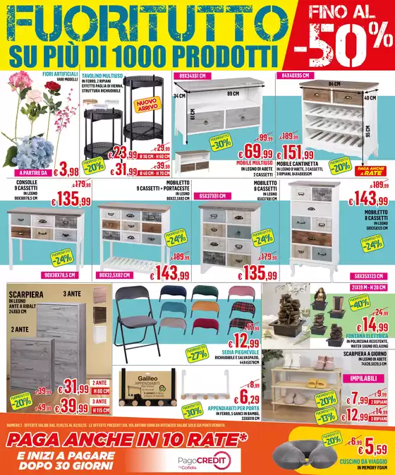 Volantino Satur a Roma | Fuori Tutto! - 50%! | 31/1/2025 - 20/2/2025