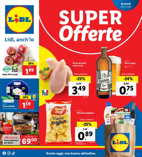 Volantino Lidl a Genova | Super offerte | 3/2/2025 - 9/2/2025