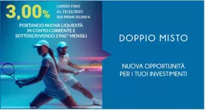 Offerte di Banche e Assicurazioni a Bagnacavallo | Doppio misto in Cassa di Ravenna | 30/1/2025 - 31/12/2025