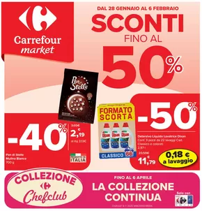 Offerte di Iper e super a Gozzano | Grandi offerte in Carrefour Market | 28/1/2025 - 6/2/2025