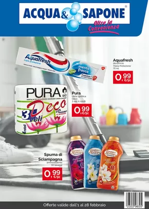 Offerte di Cura casa e corpo a Piovene Rocchette | Oltre la convenienza in Acqua & Sapone | 31/1/2025 - 28/2/2025