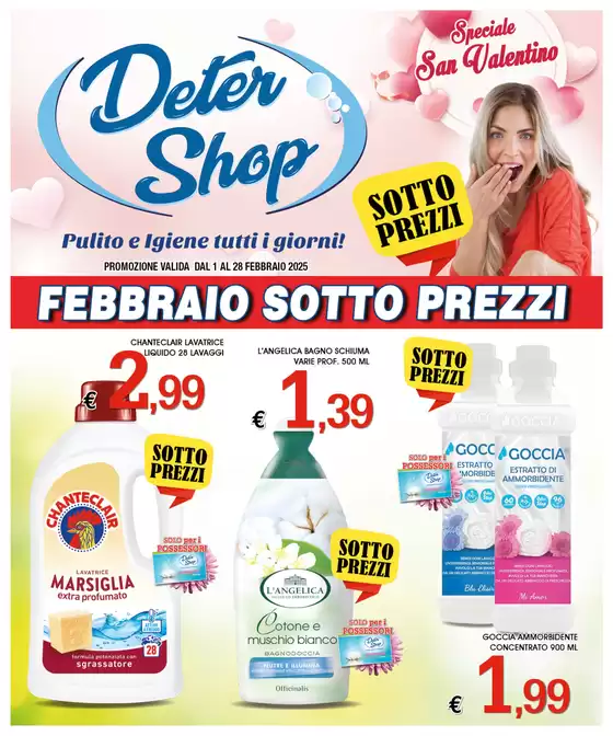 Volantino Deter Shop a Gioia Tauro | Febbraio sotto prezzi | 3/2/2025 - 28/2/2025