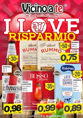 Volantino Vicino a Te a Oristano | I love risparmio | 3/2/2025 - 16/2/2025