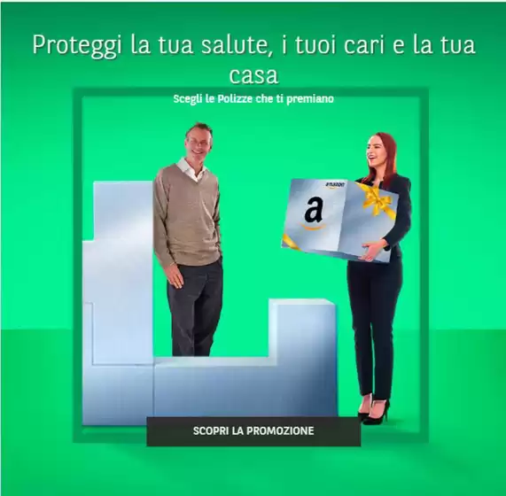 Volantino BNL a Milano | Proteggi la tua salute, i tuori cari e la tua casa | 3/2/2025 - 20/3/2025