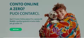 Offerte di Banche e Assicurazioni a Capo d'Orlando | Conto online a zero? Puoi contarci in BPER Banca | 3/2/2025 - 30/6/2025