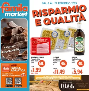 Volantino Famila Market a Santarcangelo di Romagna | Risparmio e qualita | 6/2/2025 - 19/2/2025