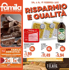 Volantino Famila a Forlì | Risparmio e qualita | 6/2/2025 - 19/2/2025