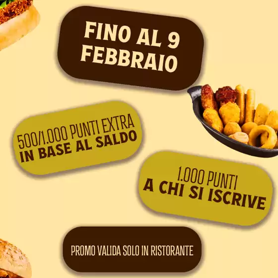 Volantino Old Wild West a Tavagnacco | Nuovo mese nuovo promo | 4/2/2025 - 9/3/2025