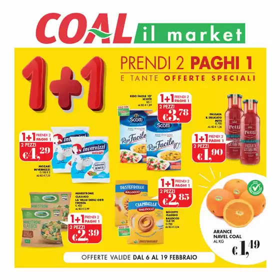 Volantino Coal a Cattolica | Coal il market! | 6/2/2025 - 19/2/2025