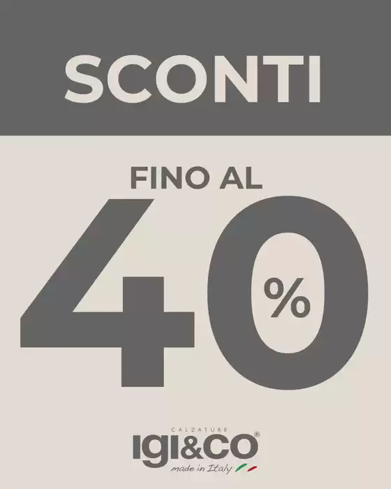 Volantino IGI&CO a Lecce | Sconti fino al 40% | 4/2/2025 - 28/2/2025