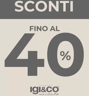 Offerte di Sport e Moda a Porto D'Ascoli | Sconti fino al 40% in IGI&CO | 4/2/2025 - 28/2/2025