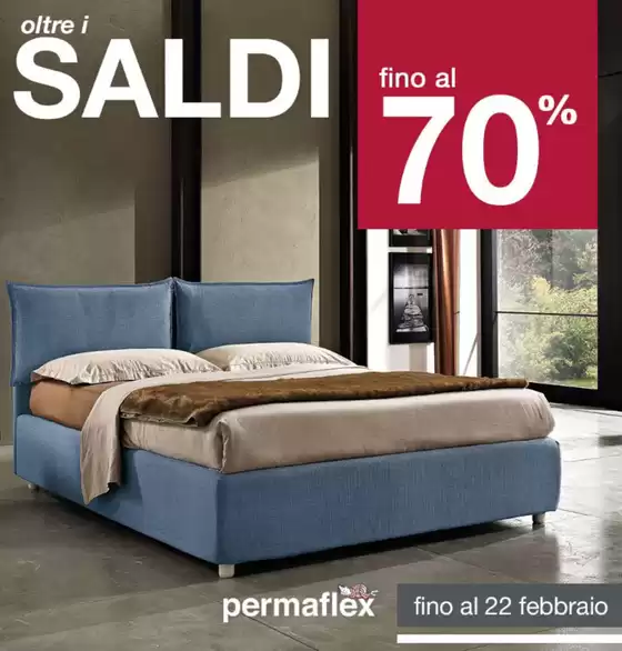 Volantino Permaflex a Seregno | Saldi fino al -70% | 4/2/2025 - 22/2/2025