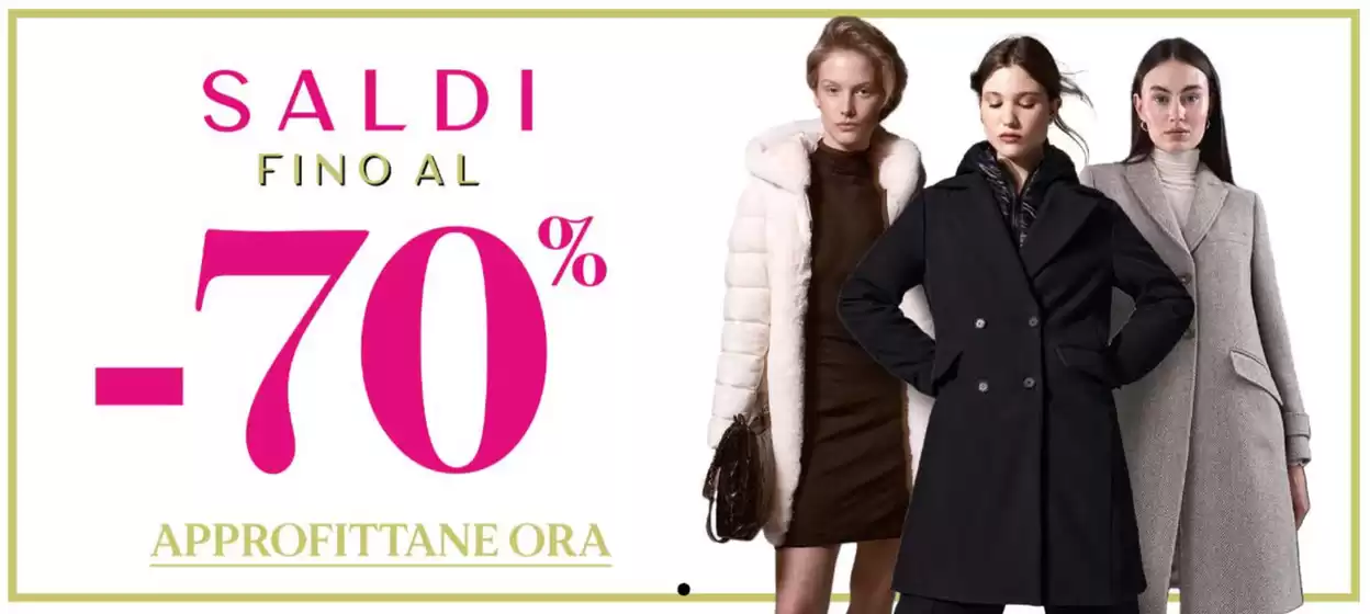 Volantino Camomilla a Napoli | Saldi fino al -70% | 4/2/2025 - 28/2/2025