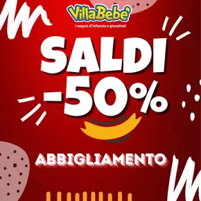 Offerte di Infanzia e giochi a Gravina in Puglia | Saldi -50% in Villa bebè | 4/2/2025 - 16/2/2025