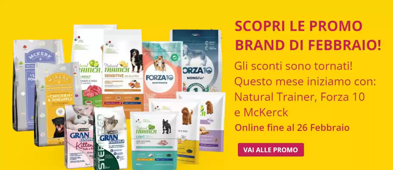 Volantino L'Ora degli Animali a San Lazzaro di Savena | Scopri le promo brand di febbraio! | 4/2/2025 - 26/3/2025