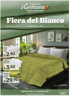 Offerte di Iper e super a Bronte | Fiera del bianco in Il Centesimo | 4/2/2025 - 3/3/2025