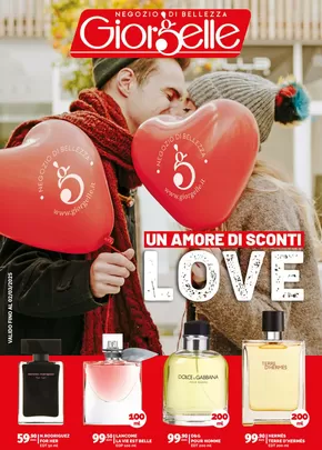 Offerte di Salute e Benessere a Cerenova | Un amore di sconti LOVE in Profumeria Giorgelle | 5/2/2025 - 2/3/2025