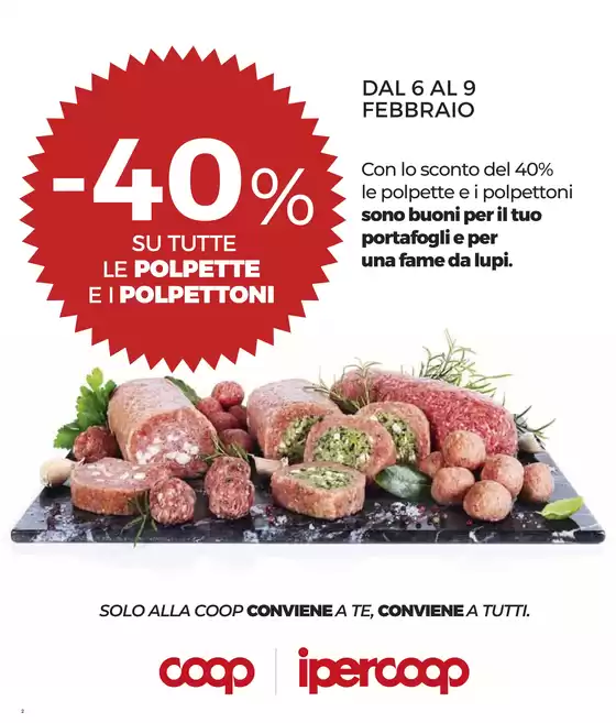 Volantino Coop a Avigliana | Grandi marche - sconto 30% 40% 50% | 6/2/2025 - 19/2/2025