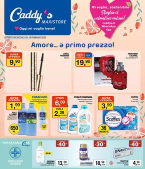 Volantino Caddy's Maxistore a Carpi | Amore... a primo prezzo! | 5/2/2025 - 18/2/2025