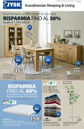 Offerte di Arredamento a Novellara | Una fantastica offerta per la tua casa in JYSK | 6/2/2025 - 19/3/2025