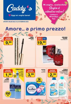 Volantino Caddy's a Trieste | Amore... a primo prezzo | 6/2/2025 - 18/2/2025