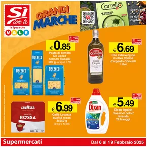 Volantino Si con te supermercati a Acquaviva Picena | Grandi Marche | 6/2/2025 - 19/2/2025