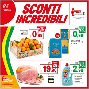 Offerte di Iper e super a Cortemaggiore | Sconti Incredibili in Iper La grande i | 10/2/2025 - 23/2/2025