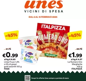 Offerte di Iper e super a Cortemaggiore | Vicini di spesa in Unes | 6/2/2025 - 16/2/2025