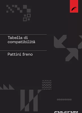 Volantino Fulcrum a Roma | Pattini freno | 6/2/2025 - 31/12/2025