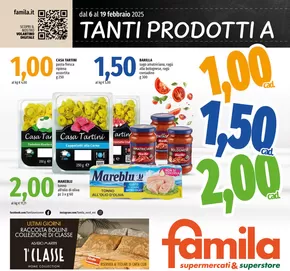 Volantino Famila a Venezia | Tanti prodotti a ... | 6/2/2025 - 19/2/2025