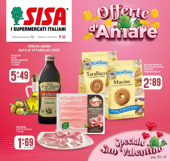 Volantino Sisa a Somma Vesuviana | Offerte d'amare | 6/2/2025 - 19/2/2025