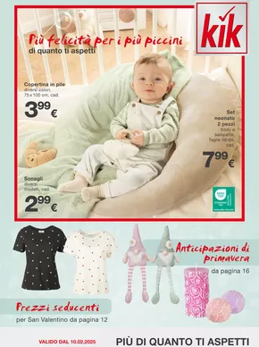 Offerte di Sport e Moda a Bovolone | Piu felicita per i piu puccini in KiK | 7/2/2025 - 16/2/2025