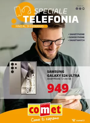 Offerte di Elettronica a Castelnuovo del Garda | Speciale Telefonia in Comet | 6/2/2025 - 19/2/2025