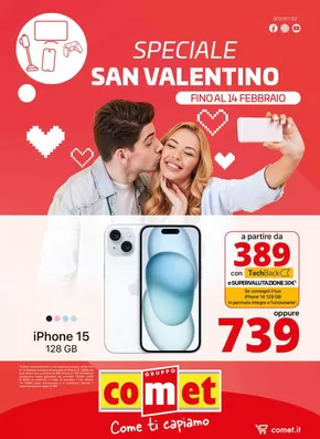 Offerte di Elettronica a Castelnuovo del Garda | Speciale San Valentino! in Comet | 6/2/2025 - 19/2/2025