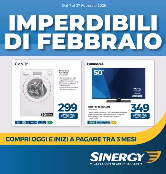 Volantino Sinergy a Procida | Imperdibili Di Febbraio | 7/2/2025 - 27/2/2025