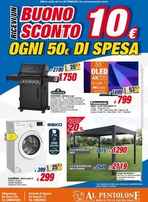 Volantino Al Pentolone a Fiesso d'Artico | Ricevi un buono sconto ogni 50€ di spesa | 6/2/2025 - 28/2/2025