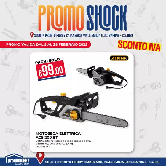 Volantino Pronto Hobby a Maida | Promo shock  | 6/2/2025 - 28/2/2025