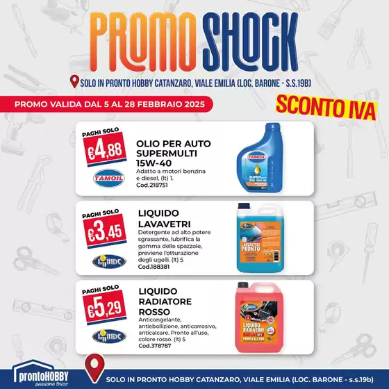 Volantino Pronto Hobby a Maida | Promo shock  | 6/2/2025 - 28/2/2025