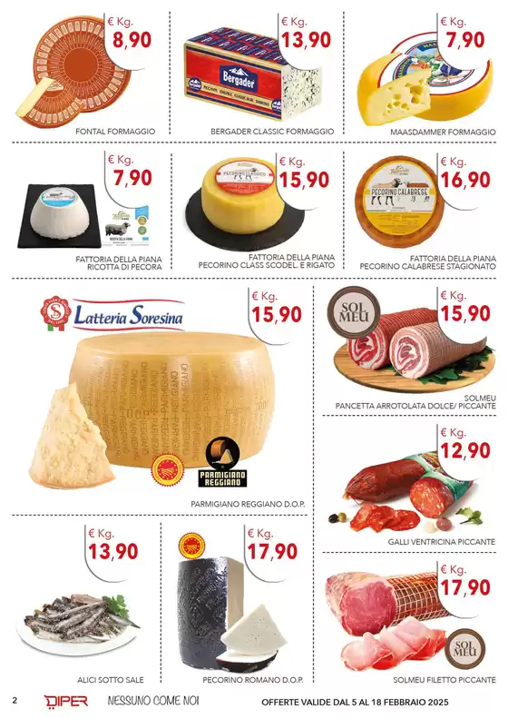 Volantino Diper Spesa a Gioia Tauro | Offerte Diper | 6/2/2025 - 18/2/2025