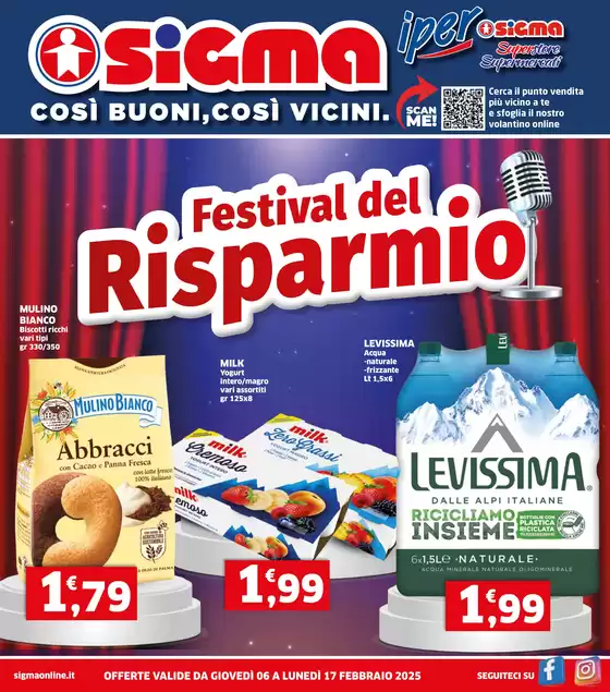 Volantino Sigma a Terme Vigliatore | Festival del risparmio | 6/2/2025 - 17/2/2025