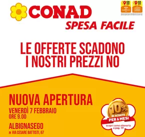 Offerte di Iper e super a Ponte San Nicolò | Nuova apertura Albignasego in Spesa Facile | 7/2/2025 - 28/2/2025